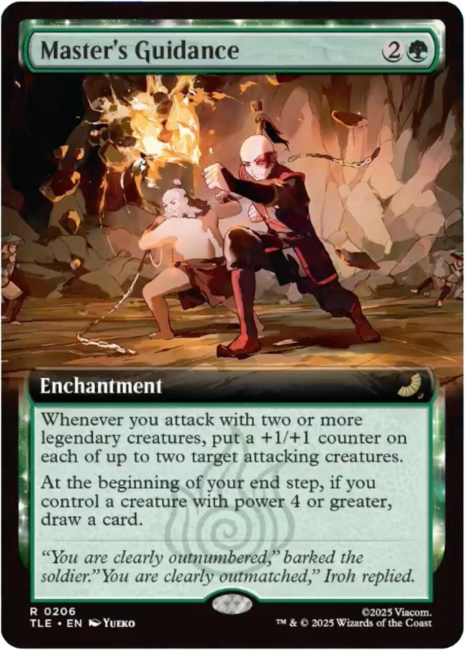 Master's Guidance (Extended Art) [Avatar: The Last Airbender: Eternal-Legal] | Empire Gaming NC