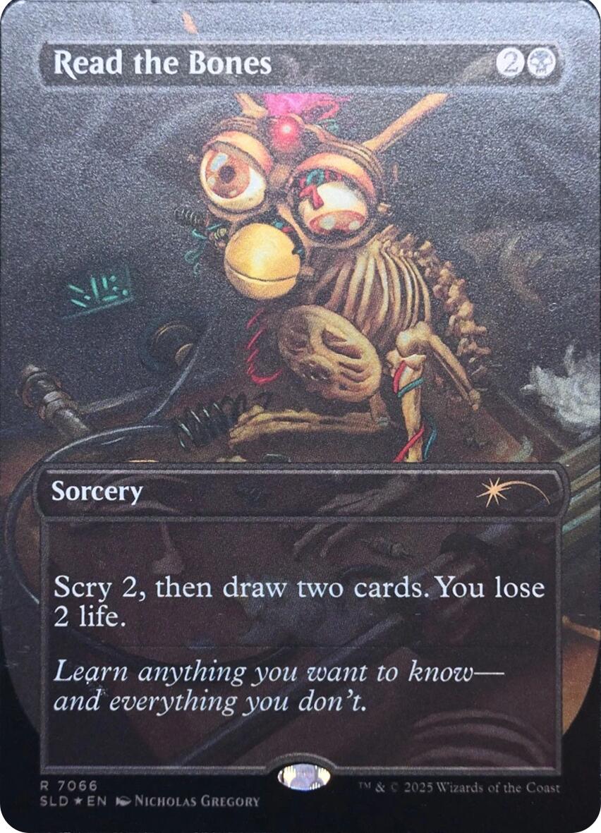 Read the Bones (Rainbow Foil) [Secret Lair Drop Series] | Empire Gaming NC