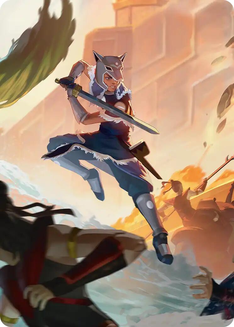 Sokka's Charge Art Card [Avatar: The Last Airbender Art Series] | Empire Gaming NC