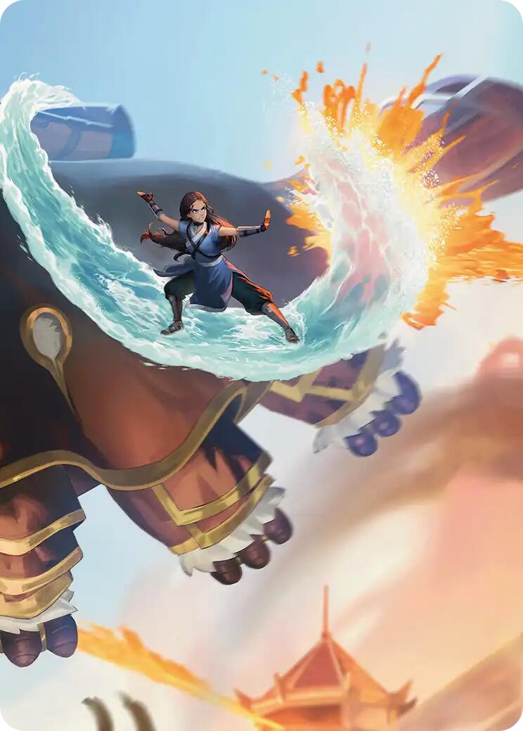Katara's Reversal Art Card [Avatar: The Last Airbender Art Series] | Empire Gaming NC