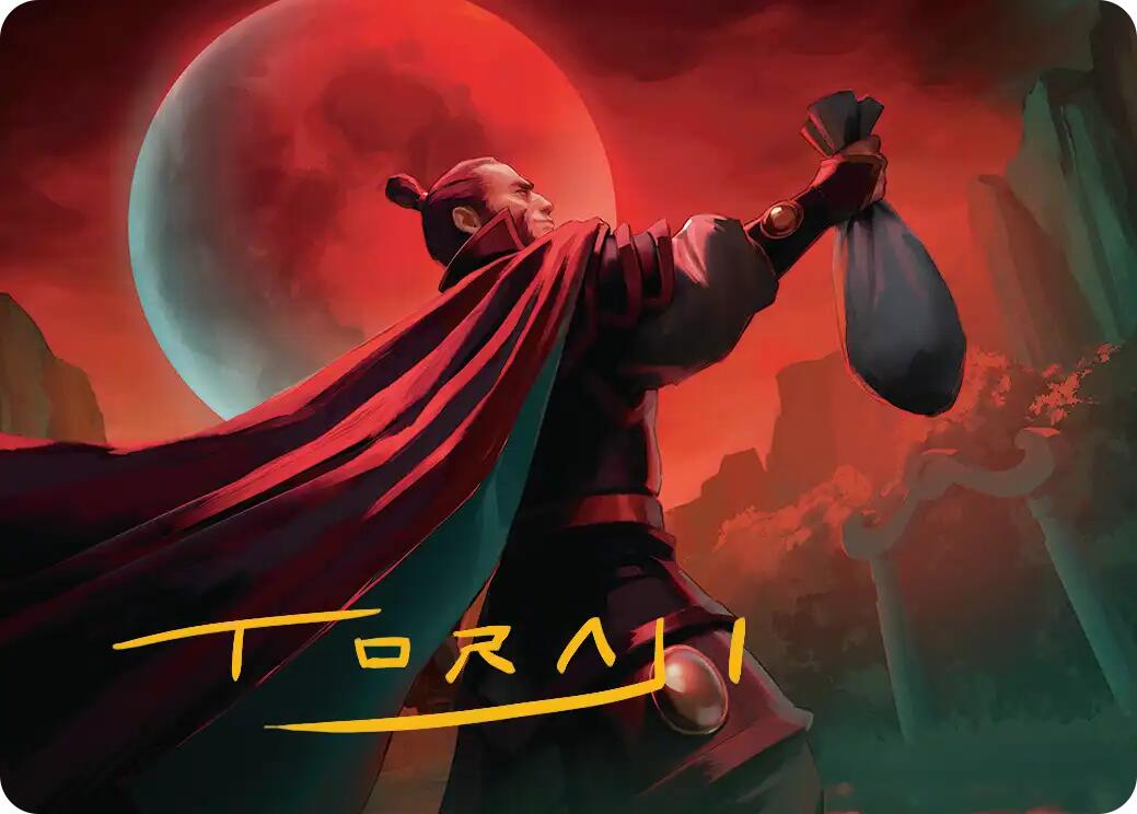 Zhao, the Moon Slayer Art Card (Gold-Stamped Signature) [Avatar: The Last Airbender Art Series] | Empire Gaming NC