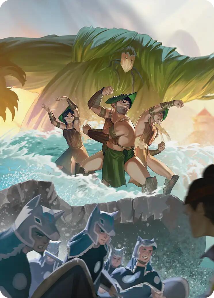 Swampbenders Art Card [Avatar: The Last Airbender Art Series] | Empire Gaming NC