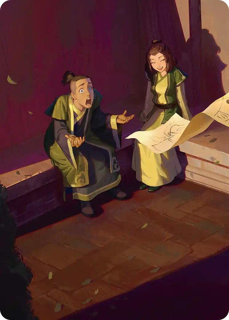 Sokka and Suki Art Card [Avatar: The Last Airbender Art Series] | Empire Gaming NC