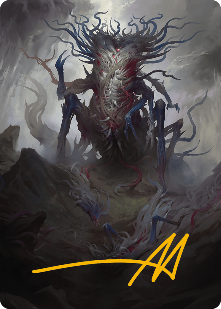 Azlask, the Swelling Scourge Art Card (Gold-Stamped Signature) [Modern Horizons 3 Art Series] | Empire Gaming NC