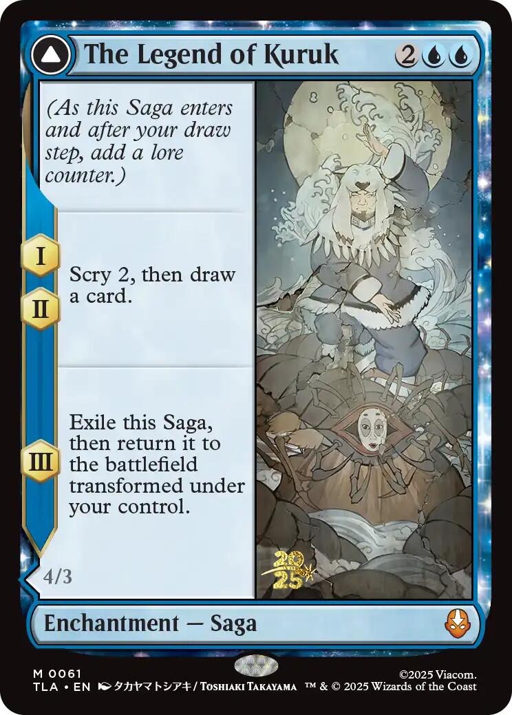 The Legend of Kuruk [Avatar: The Last Airbender Prerelease Cards] | Empire Gaming NC