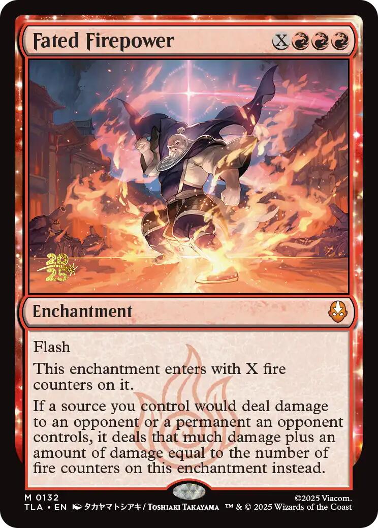 Fated Firepower [Avatar: The Last Airbender Prerelease Cards] | Empire Gaming NC