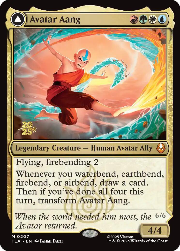 Avatar Aang [Avatar: The Last Airbender Prerelease Cards] | Empire Gaming NC