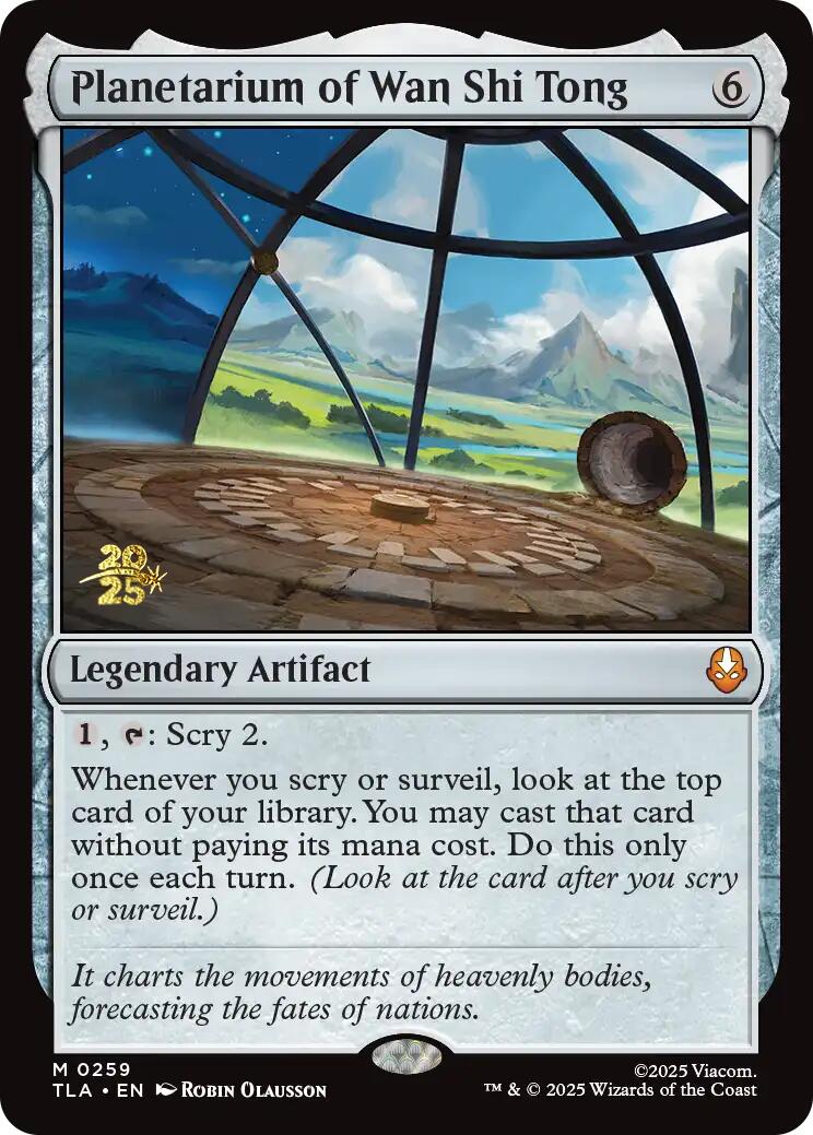 Planetarium of Wan Shi Tong [Avatar: The Last Airbender Prerelease Cards] | Empire Gaming NC