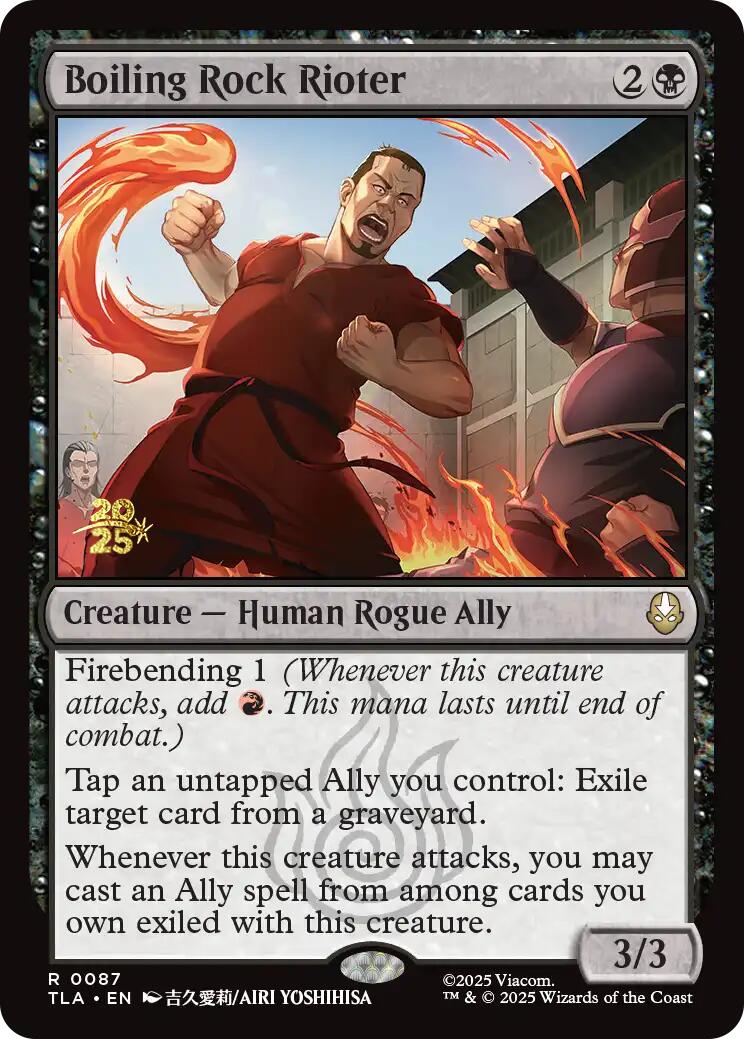Boiling Rock Rioter [Avatar: The Last Airbender Prerelease Cards] | Empire Gaming NC