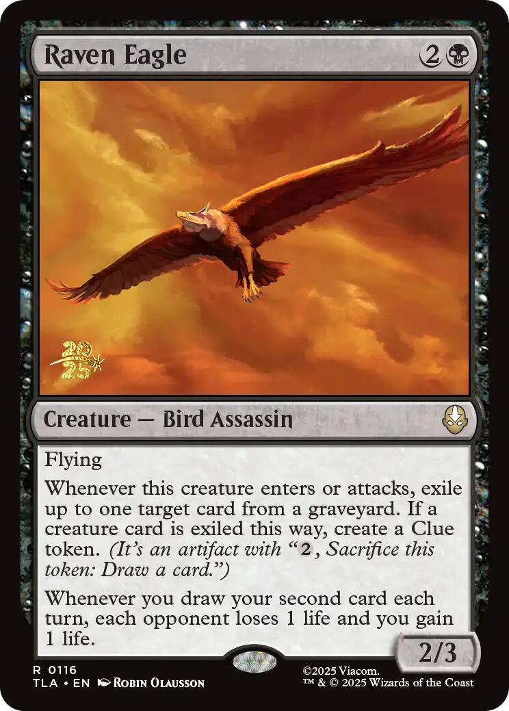 Raven Eagle [Avatar: The Last Airbender Prerelease Cards] | Empire Gaming NC