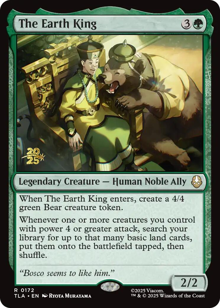 The Earth King [Avatar: The Last Airbender Prerelease Cards] | Empire Gaming NC