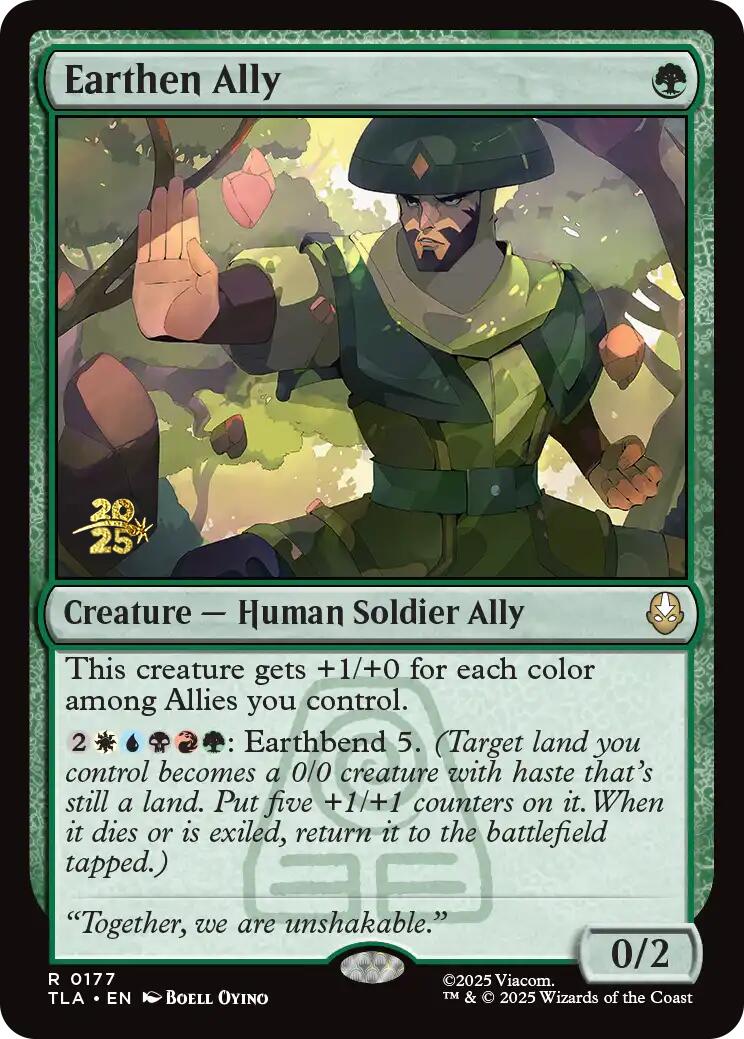 Earthen Ally [Avatar: The Last Airbender Prerelease Cards] | Empire Gaming NC
