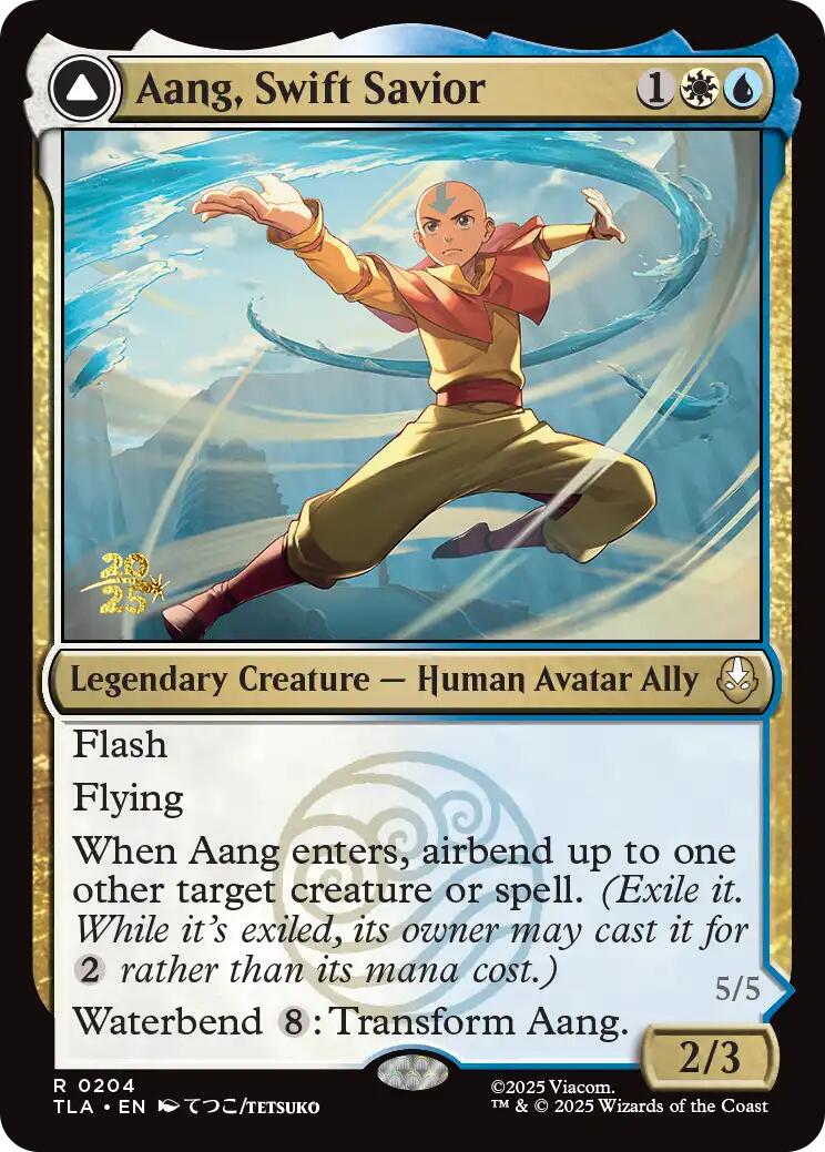 Aang, Swift Savior [Avatar: The Last Airbender Prerelease Cards] | Empire Gaming NC
