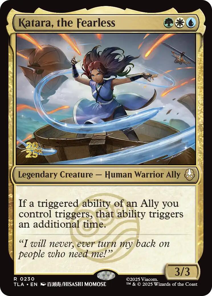 Katara, the Fearless [Avatar: The Last Airbender Prerelease Cards] | Empire Gaming NC