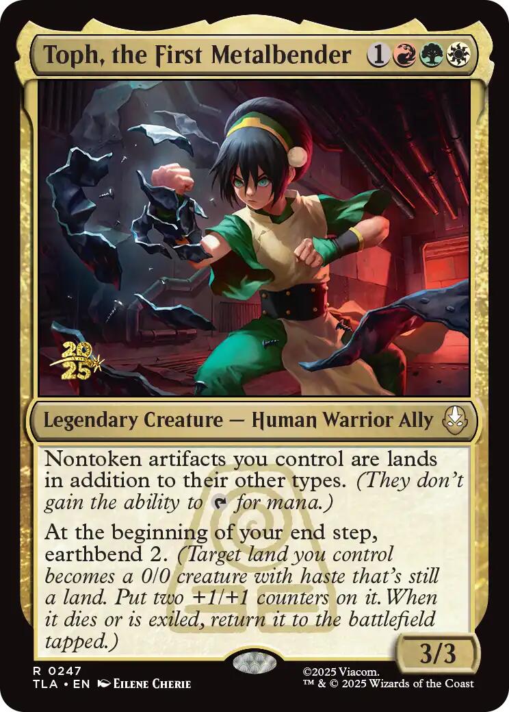 Toph, the First Metalbender [Avatar: The Last Airbender Prerelease Cards] | Empire Gaming NC
