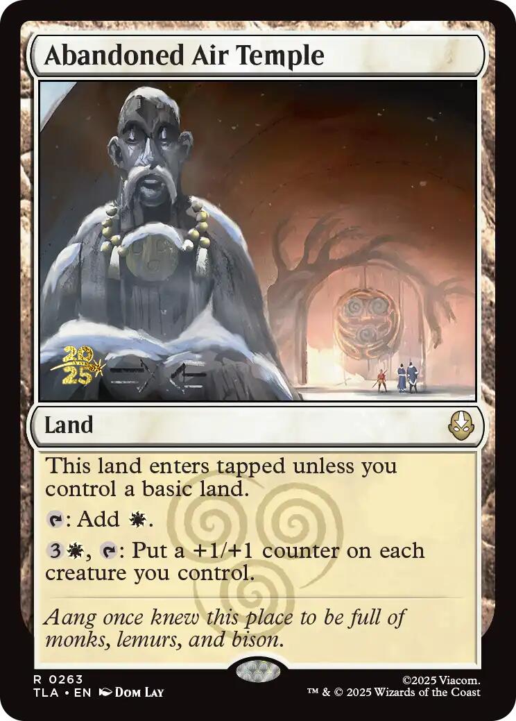 Abandoned Air Temple [Avatar: The Last Airbender Prerelease Cards] | Empire Gaming NC