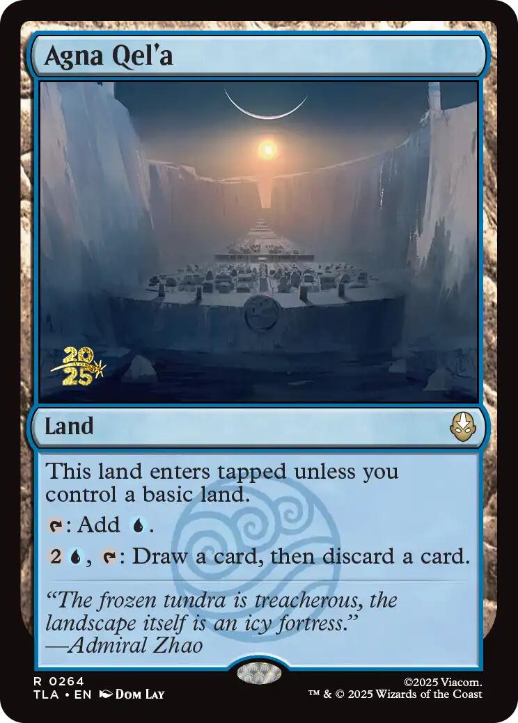 Agna Qel'a [Avatar: The Last Airbender Prerelease Cards] | Empire Gaming NC