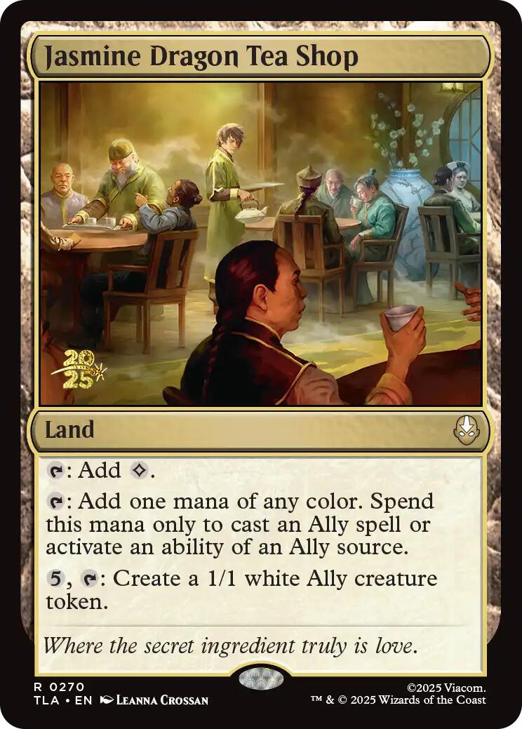 Jasmine Dragon Tea Shop [Avatar: The Last Airbender Prerelease Cards] | Empire Gaming NC