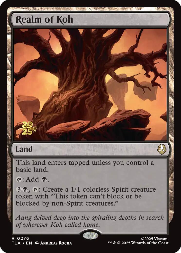 Realm of Koh [Avatar: The Last Airbender Prerelease Cards] | Empire Gaming NC