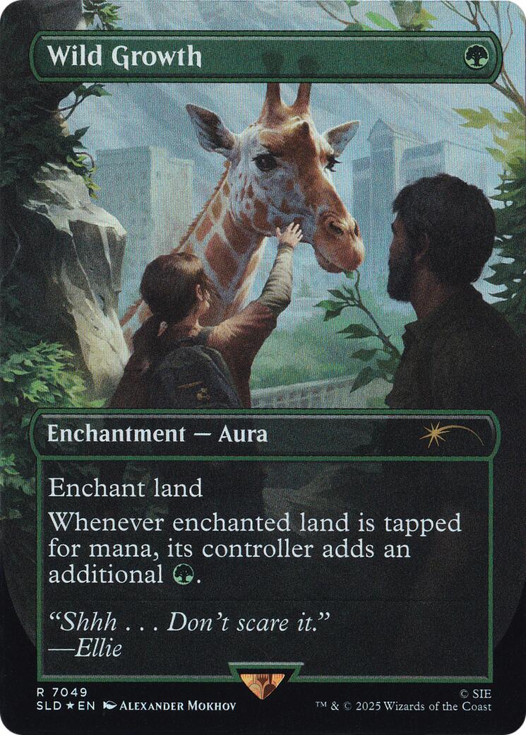 Wild Growth (Rainbow Foil) [Secret Lair Drop Series] | Empire Gaming NC