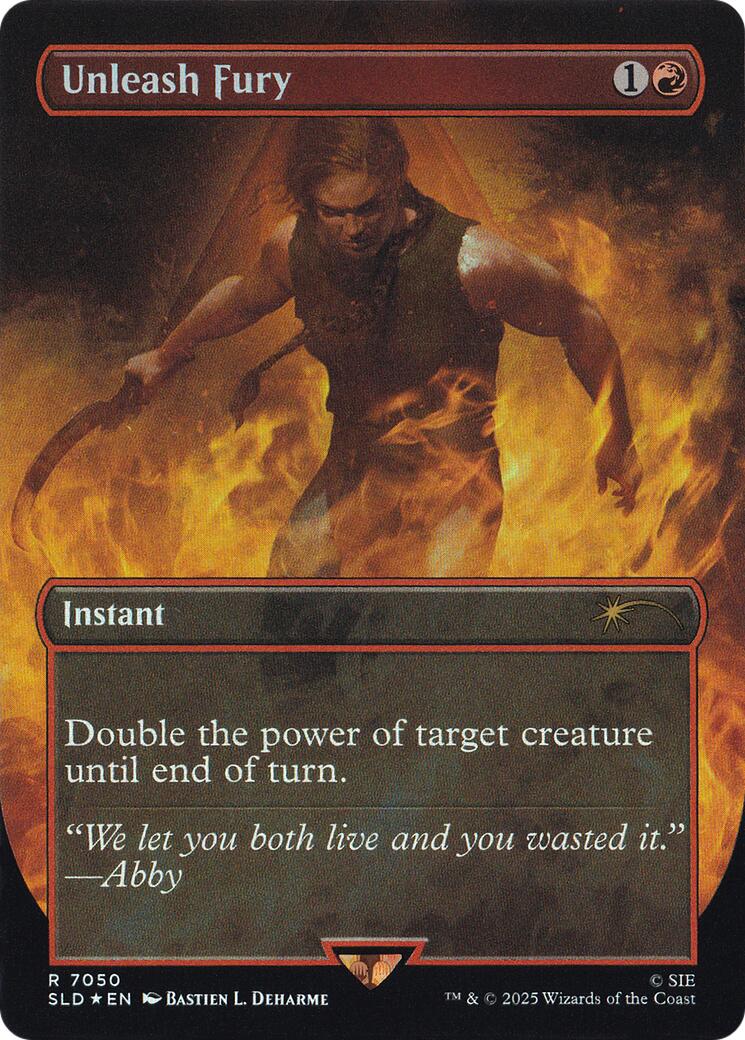 Unleash Fury (Rainbow Foil) [Secret Lair Drop Series] | Empire Gaming NC