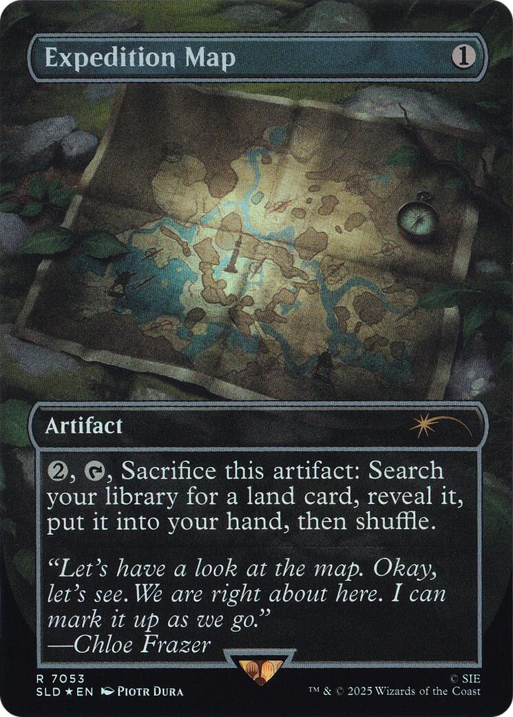 Expedition Map (Rainbow Foil) [Secret Lair Drop Series] | Empire Gaming NC
