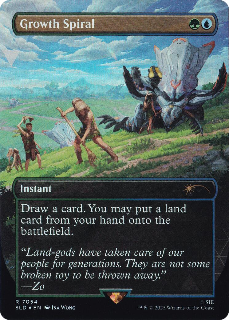 Growth Spiral (Rainbow Foil) [Secret Lair Drop Series] | Empire Gaming NC