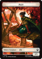 Ally (0004) // Clue (0015) Double-Sided Token [Avatar: The Last Airbender Tokens] | Empire Gaming NC