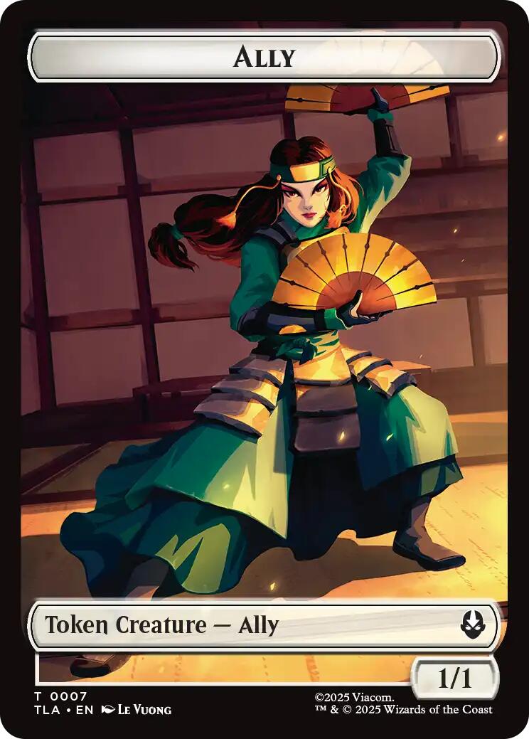 Ally (0007) // Clue (0018) Double-Sided Token [Avatar: The Last Airbender Tokens] | Empire Gaming NC