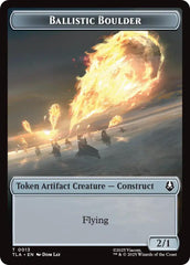 Ballistic Boulder // Soldier (0011) Double-Sided Token [Avatar: The Last Airbender Tokens] | Empire Gaming NC