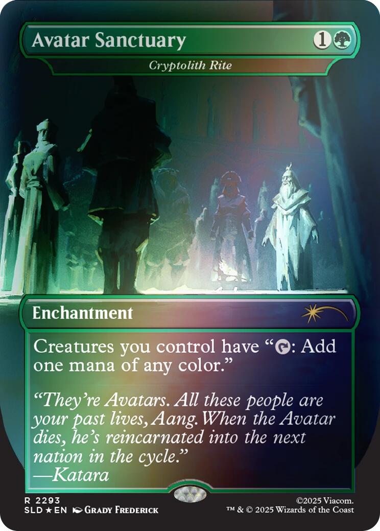 Avatar Sanctuary - Cryptolith Rite (Rainbow Foil) [Secret Lair Drop Series] | Empire Gaming NC