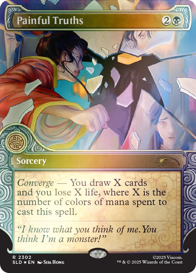 Painful Truths (Rainbow Foil) [Secret Lair Drop Series] | Empire Gaming NC