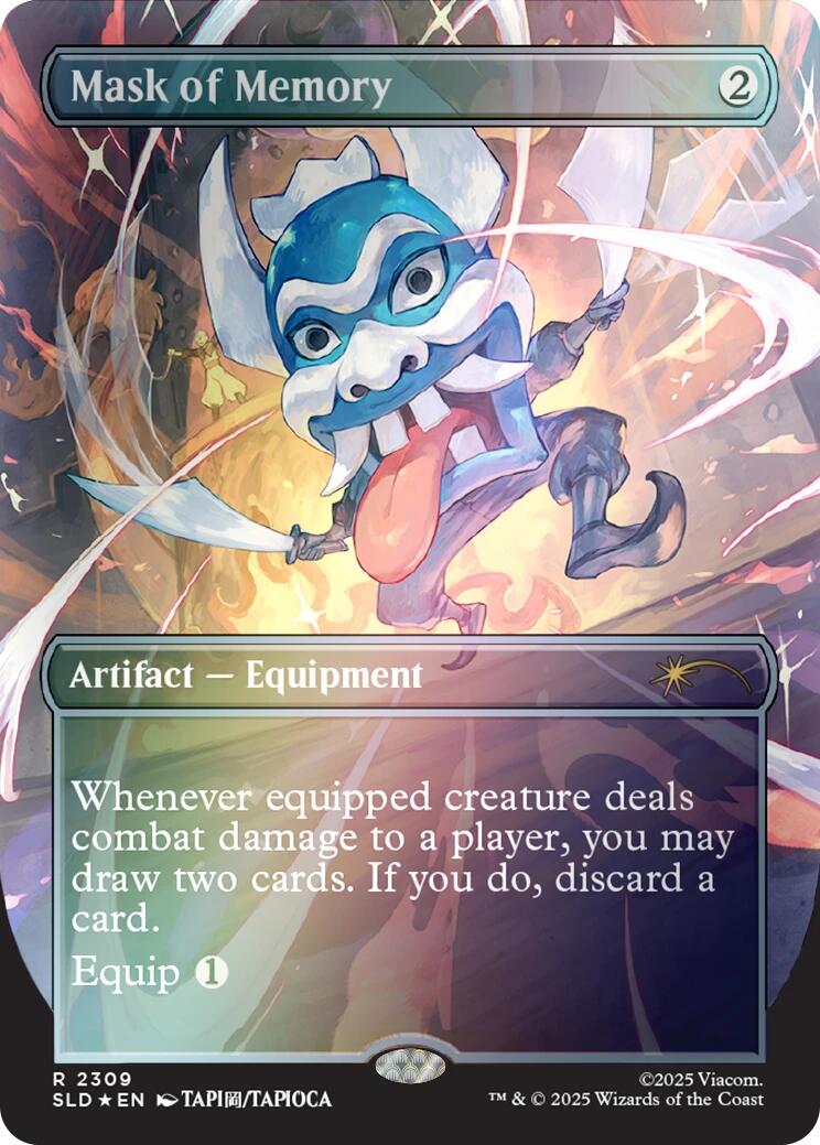 Mask of Memory (Rainbow Foil) [Secret Lair Drop Series] | Empire Gaming NC
