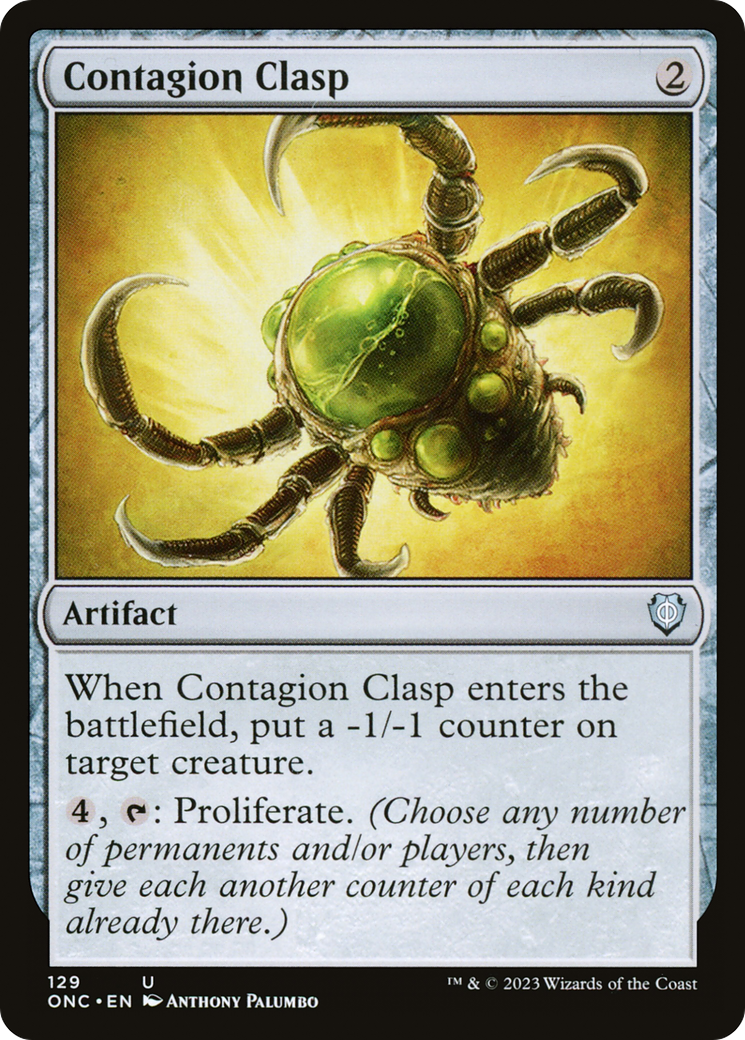 Contagion Clasp [Phyrexia: All Will Be One Commander] | Empire Gaming NC