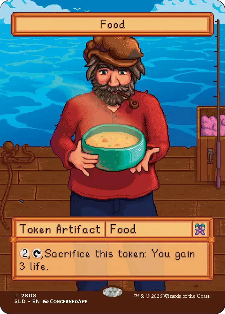 Food Token (2808) [Secret Lair Drop Series] | Empire Gaming NC