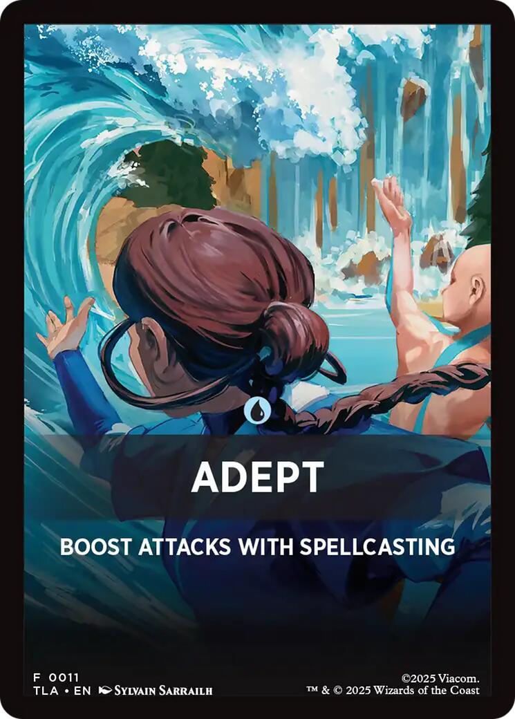 Adept Theme Card [Avatar: The Last Airbender Tokens] | Empire Gaming NC