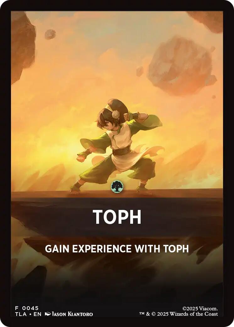 Toph Theme Card [Avatar: The Last Airbender Tokens] | Empire Gaming NC