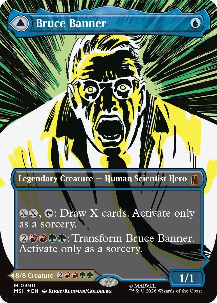 Bruce Banner (Borderless) [Marvel Super Heroes] | Empire Gaming NC
