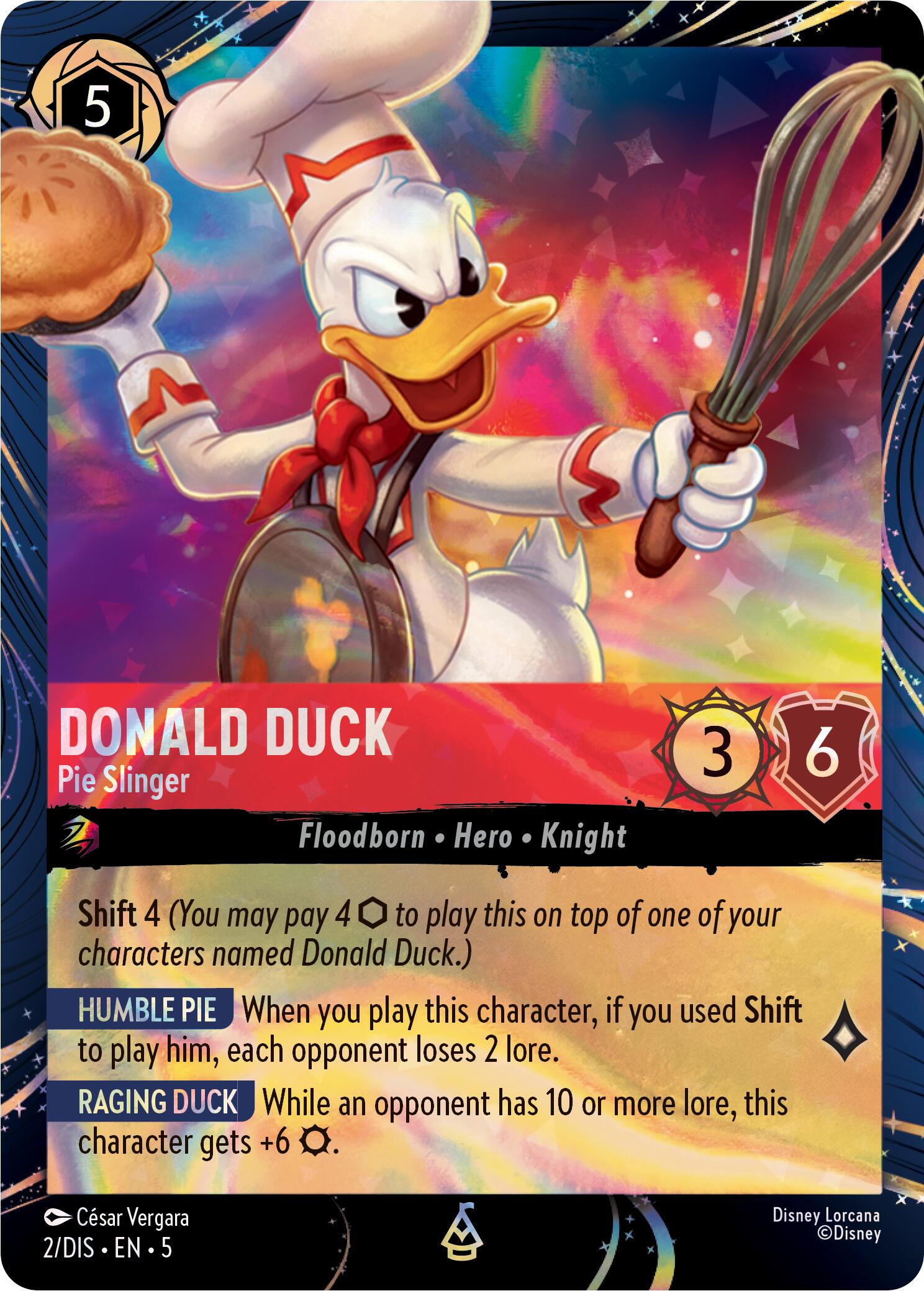 Donald Duck - Pie Slinger (2) [Promo Cards] | Empire Gaming NC