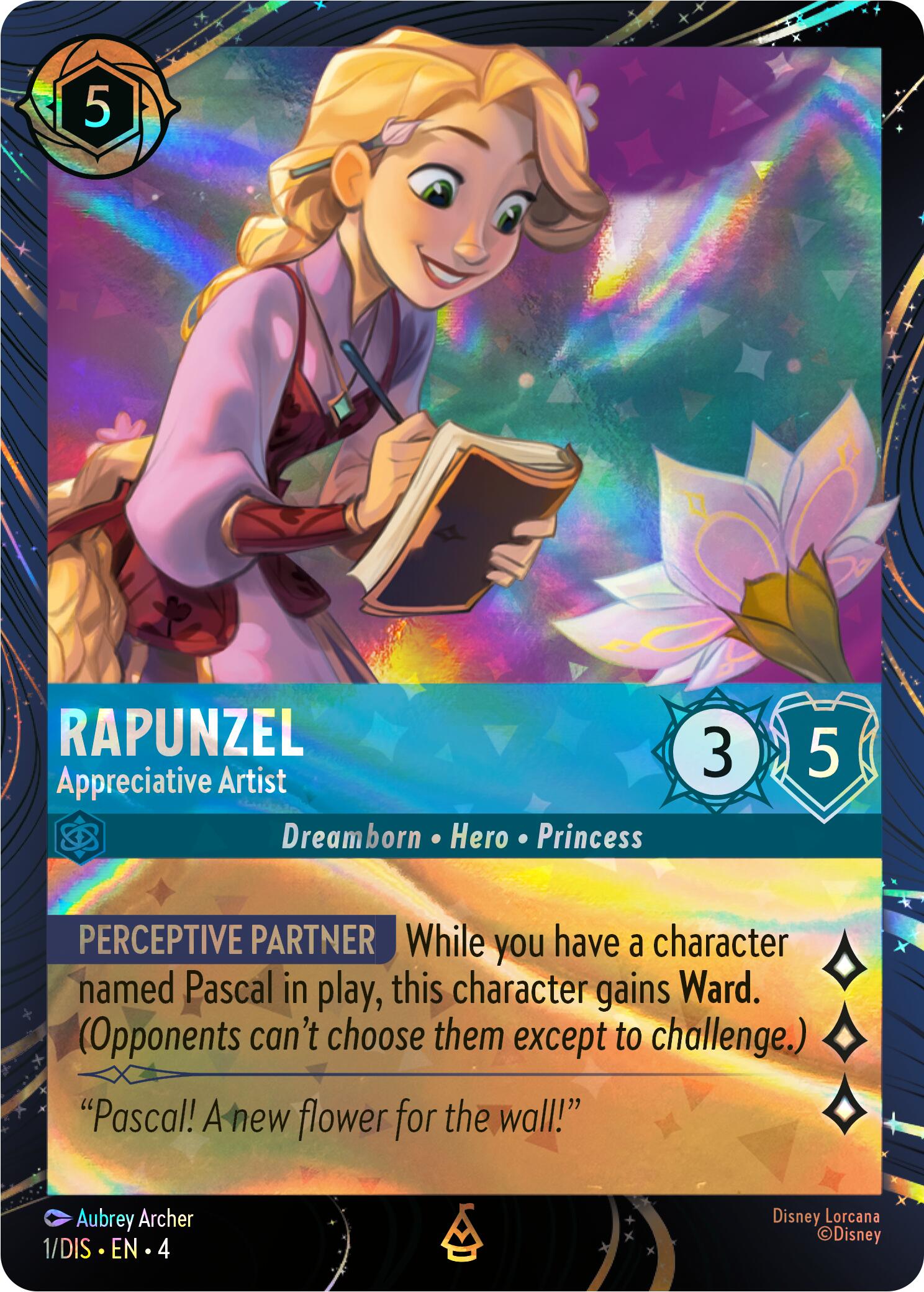 Rapunzel - Appreciative Artist (1) [Promo Cards] | Empire Gaming NC