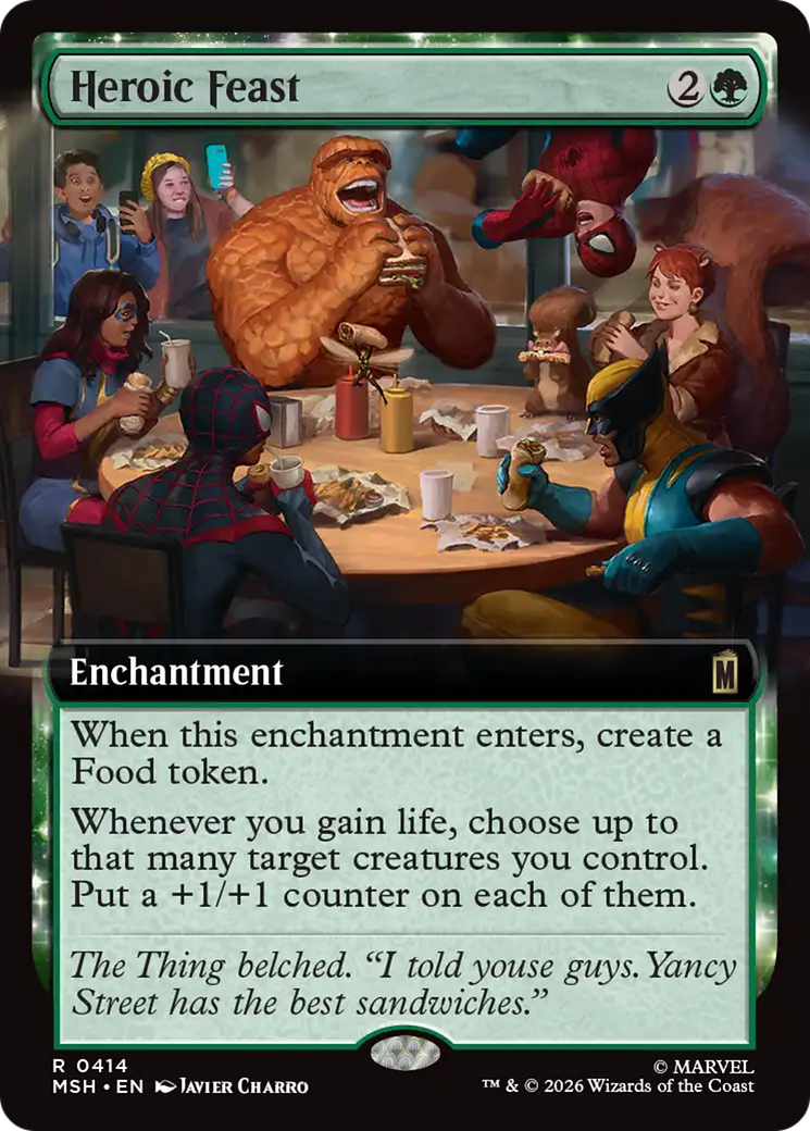Heroic Feast (Extended Art) [Marvel Super Heroes] | Empire Gaming NC