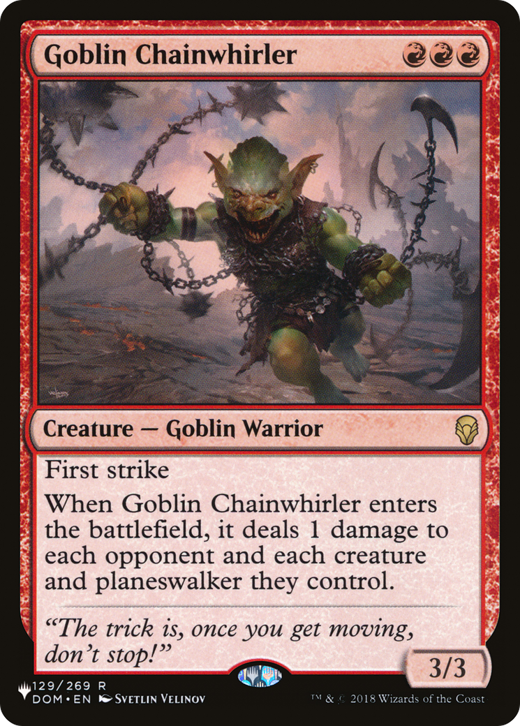 Goblin Chainwhirler [The List] | Empire Gaming NC