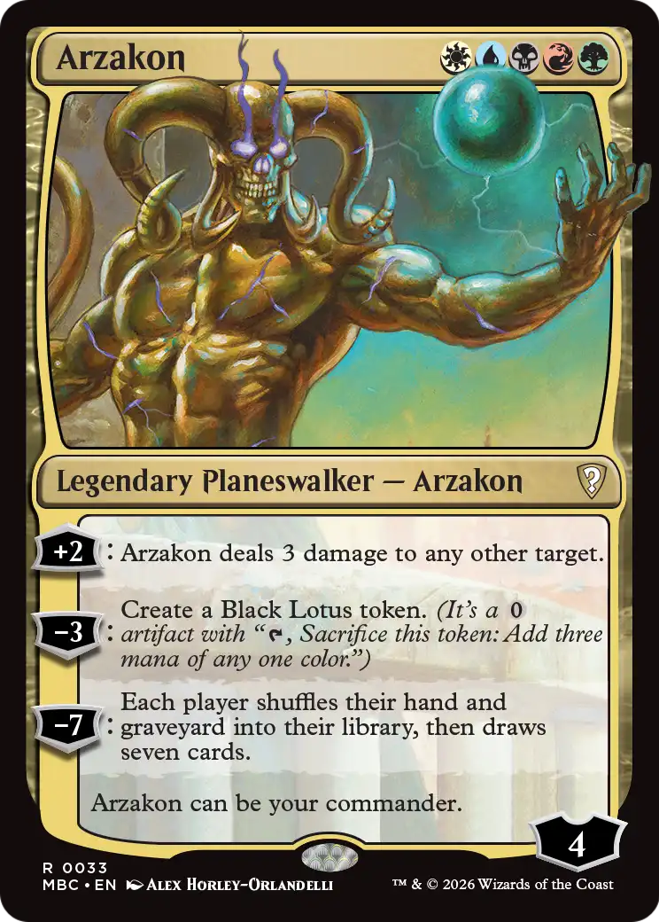 Arzakon [Mystery Booster: Commander Edition] | Empire Gaming NC