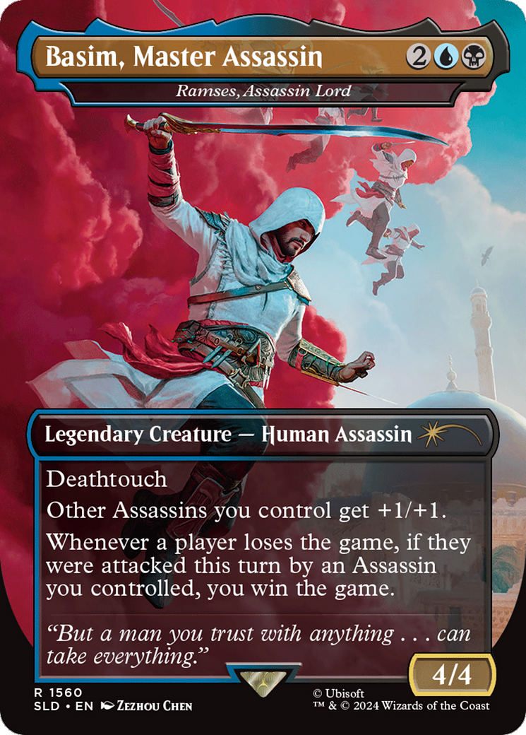 Basim, Master Assassin - Ramses, Assassin Lord (Rainbow Foil) [Secret Lair Drop Series] | Empire Gaming NC