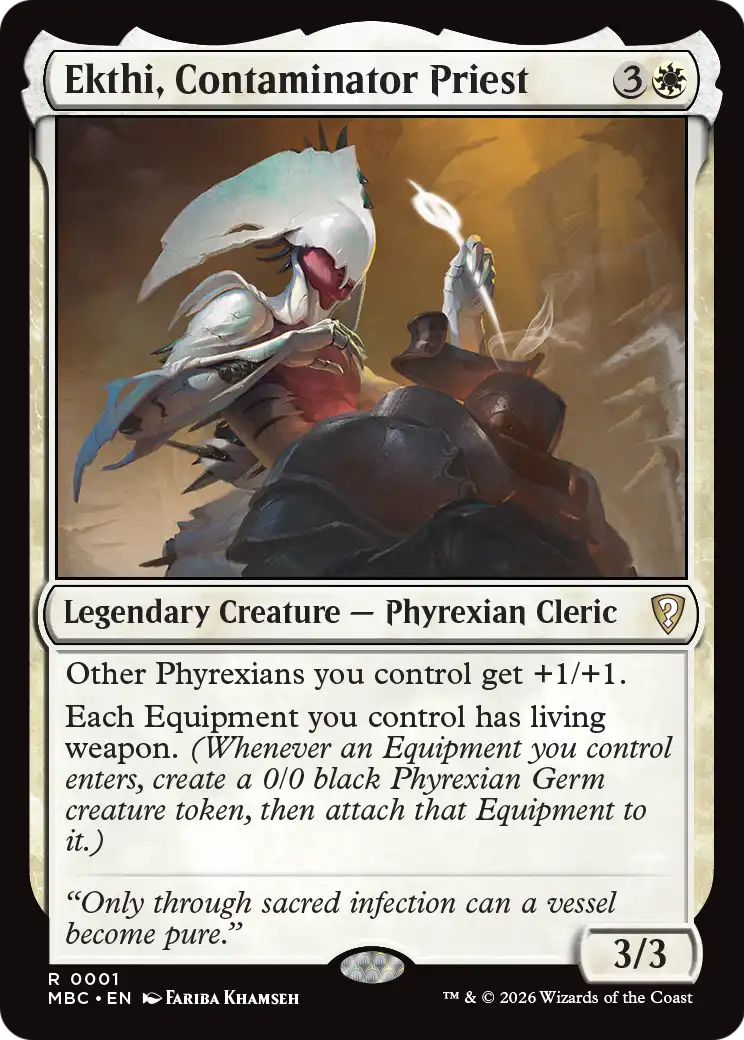 Ekthi, Contaminator Priest [Mystery Booster: Commander Edition] | Empire Gaming NC