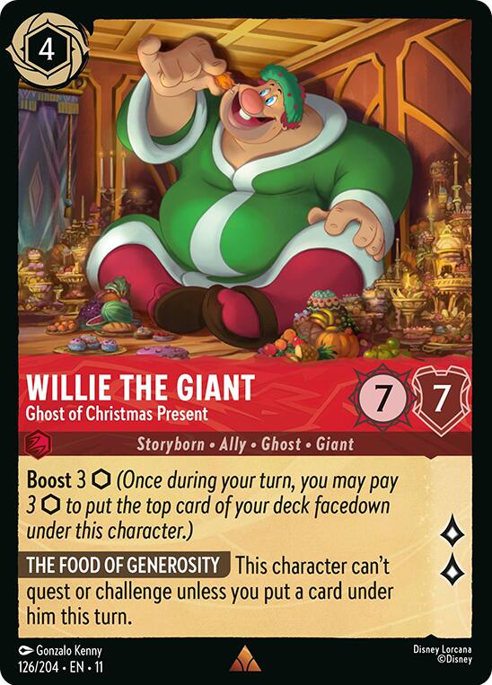 Willie the Giant - Ghost of Christmas Present (126/204) [Winterspell] | Empire Gaming NC