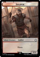 Junk // Soldier (0010) Double-Sided Token [Fallout Tokens] | Empire Gaming NC
