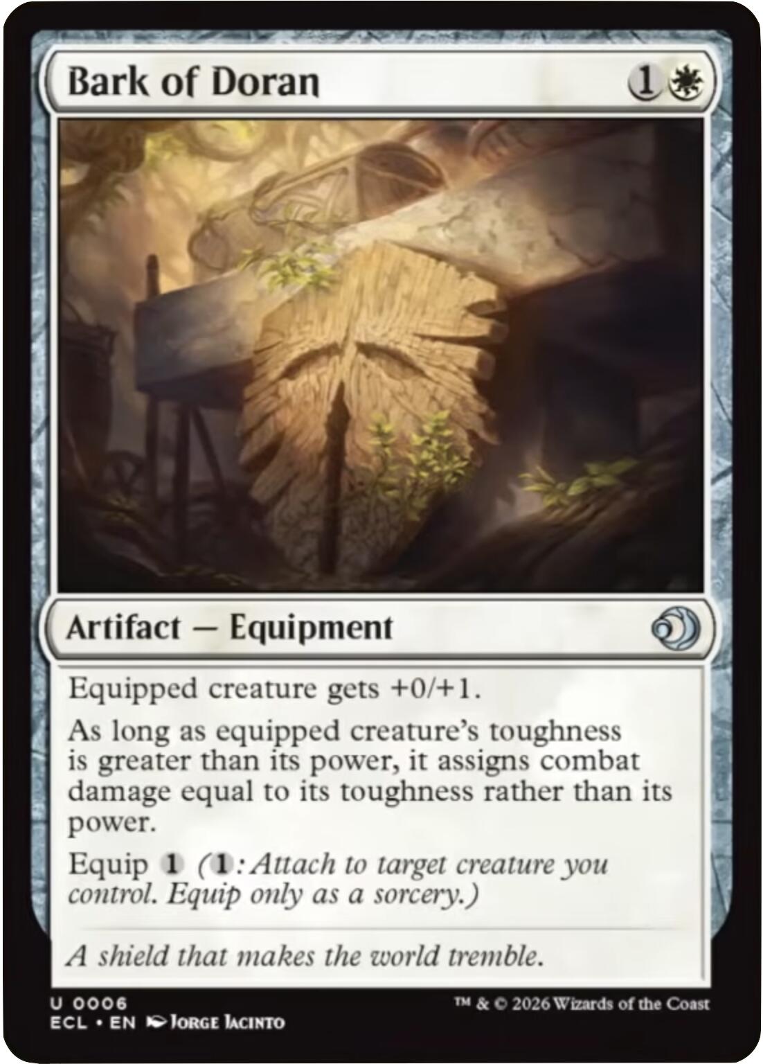 Bark of Doran [Lorwyn Eclipsed] | Empire Gaming NC