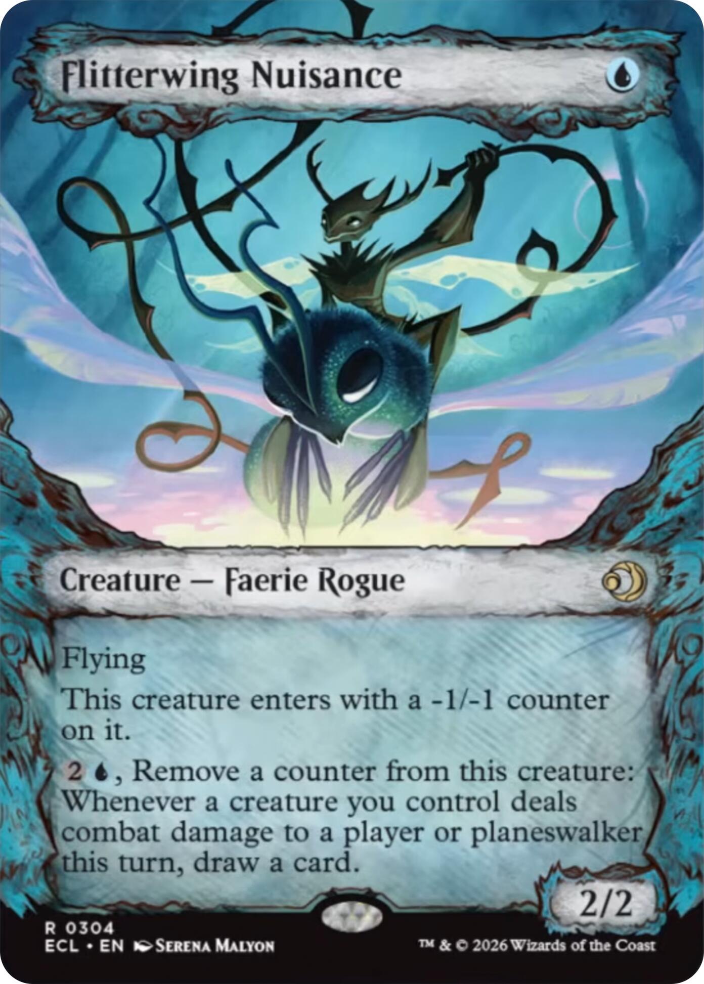 Flitterwing Nuisance (Showcase) [Lorwyn Eclipsed] | Empire Gaming NC