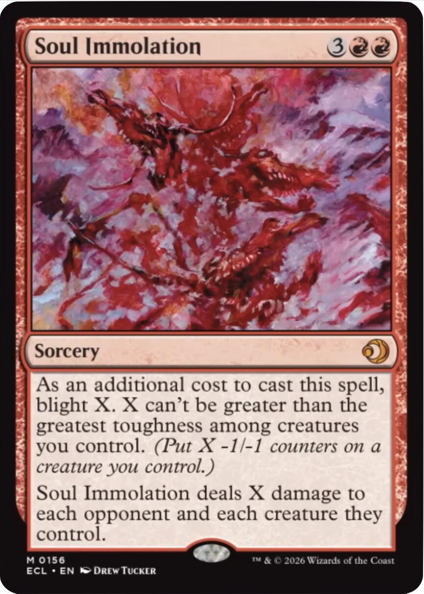 Soul Immolation [Lorwyn Eclipsed] | Empire Gaming NC